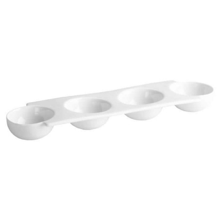 & Bandeja 4 Bowls 31X9X3 Cm.