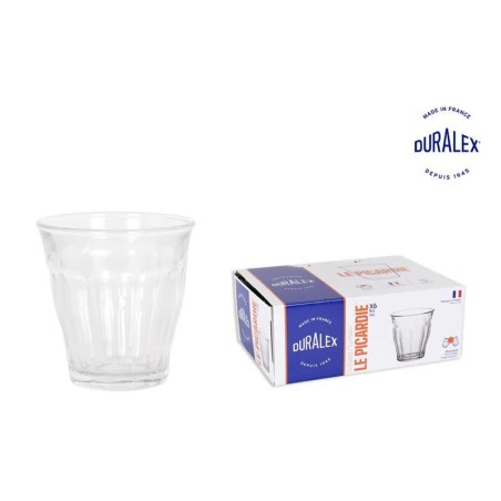 Set 6 Vasos Transparente 90Cc Picardie