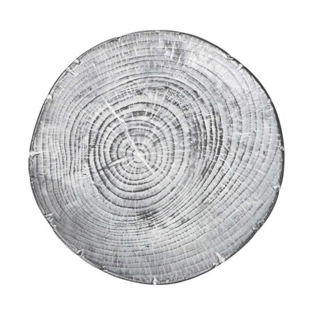 #-24- Plato Postre Leño Ø21.5X2.5Cm
