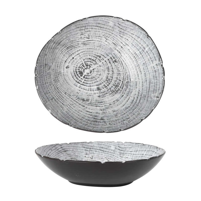 #-24- Plato Hondo Leño Ø23X6Cm