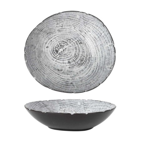 #-24- Plato Hondo Leño Ø23X6Cm