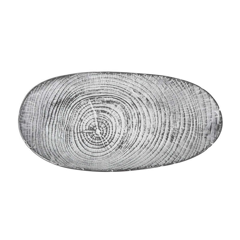 #-16- Bandeja Rectangular Leño 36X17.5X2.5Cm