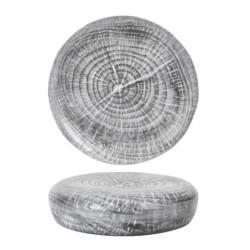 #-24- Plato Postre  Leño Ø15.5X3.5Cm