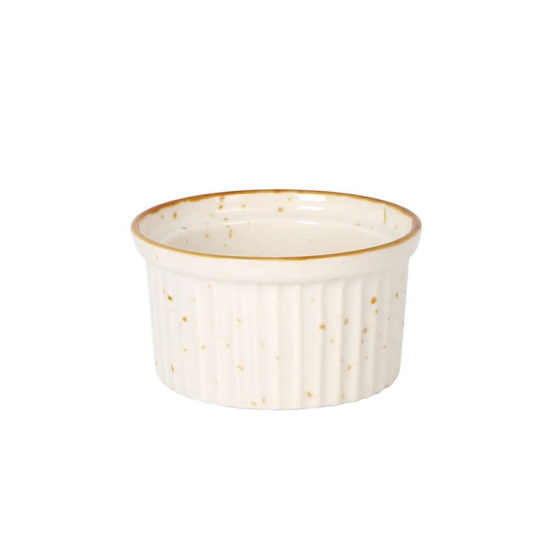 Ramequin Azacan Beige Ø9X5Cm