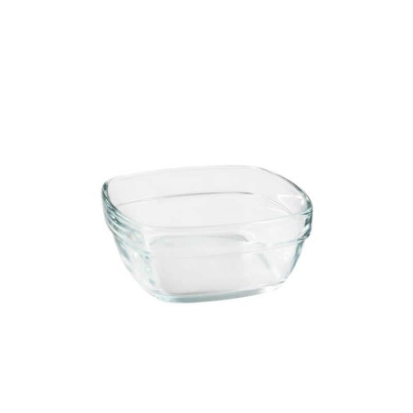 Bowl Apilable 9X4Cm/150Cc Transp.Cuadr Lys