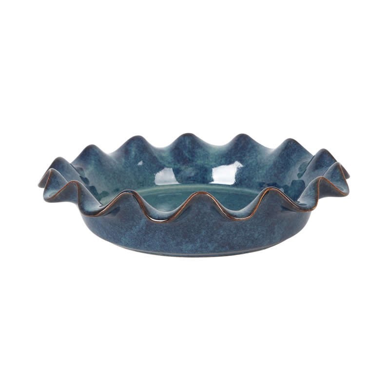 Plato Riccio Azul Ø27X6.5Cm