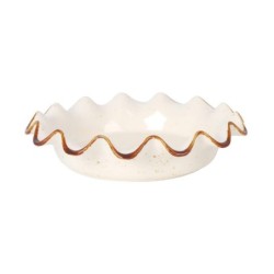 Plato Riccio Beige Ø27X6.5Cm