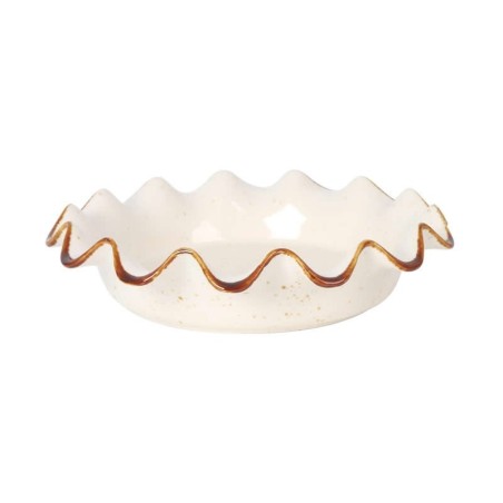 Plato Riccio Beige Ø27X6.5Cm