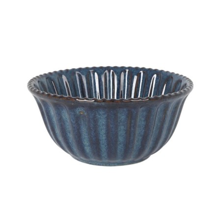 Bowl Cannele Azul Ø18X8Cm 1L