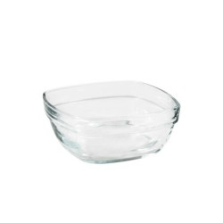 (F) Bowl Apilable 11Cm/300Cc Trans. Cuadr Ly