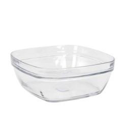 Ensaladera Apil. 20Cm/2L Trans.Cuad Lys