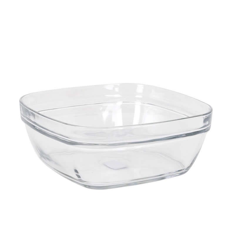 Ensaladera Apil. 20Cm/2L Trans.Cuad Lys