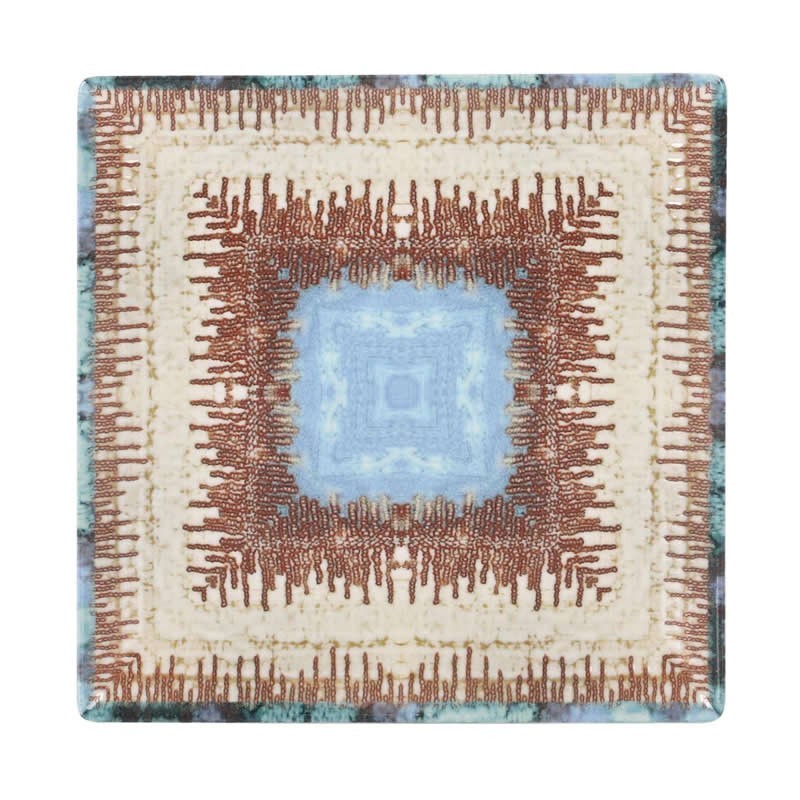 Plato Postre Ming Iii Micenas 20.5X20.5X2Cm