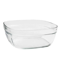 Ensaladera Apil. 23Cm/3L Trans.Cuad Lys