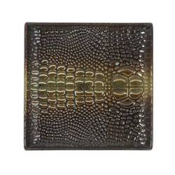 #-48- Plato Pan Cocodrilo 15X15X2.5Cm
