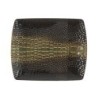 #-24- Bandeja Rectangular Cocodrilo 22.5X18.5X2Cm