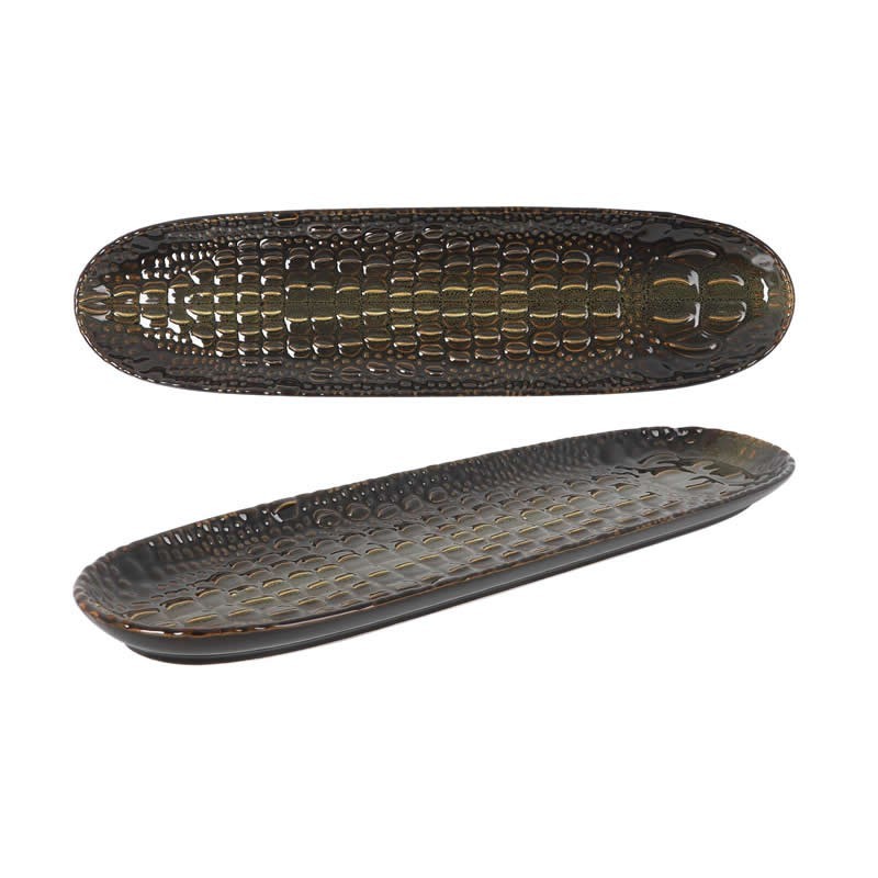 #-24- Bandeja Cocodrilo 41X10.5X2.5Cm