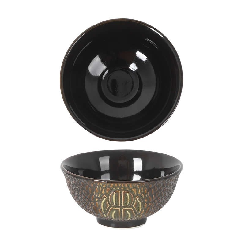 #-96- Bowl Cocodrilo Ø10X5Cm 17Cl