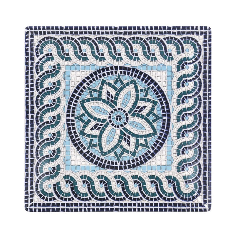 Plato Llano Ming Ii "Mayolica" 26.5X26.5