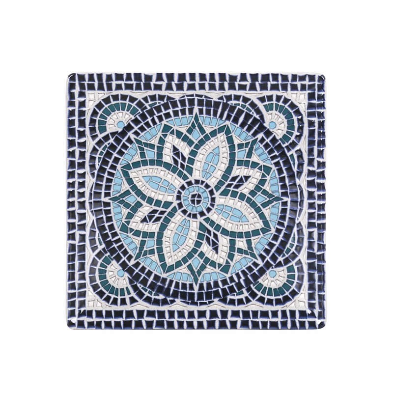 Plato Postre Ming Ii "Mayolica" 18X18X2C