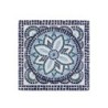 Plato Postre Ming Ii "Mayolica" 18X18X2C