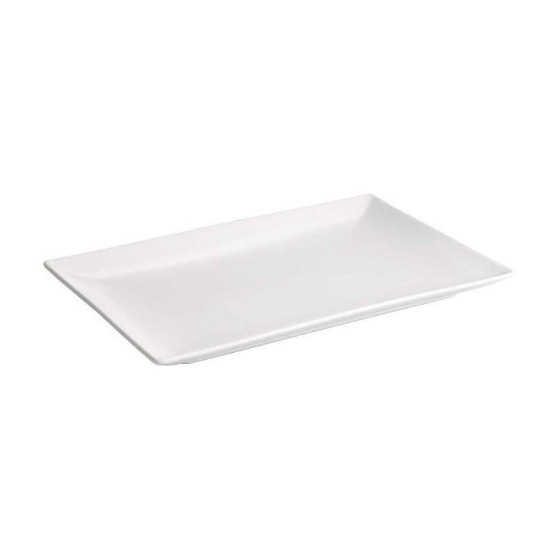 Fuente Rectangular Stoneware 34X22X2.5Cm