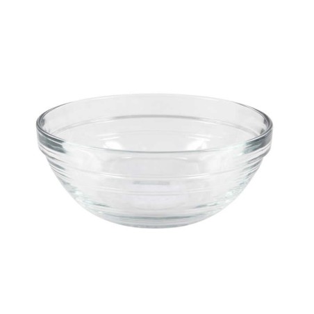 (F) Bowl 310Cc-12X5Cm Apilable Trans.Red Ly