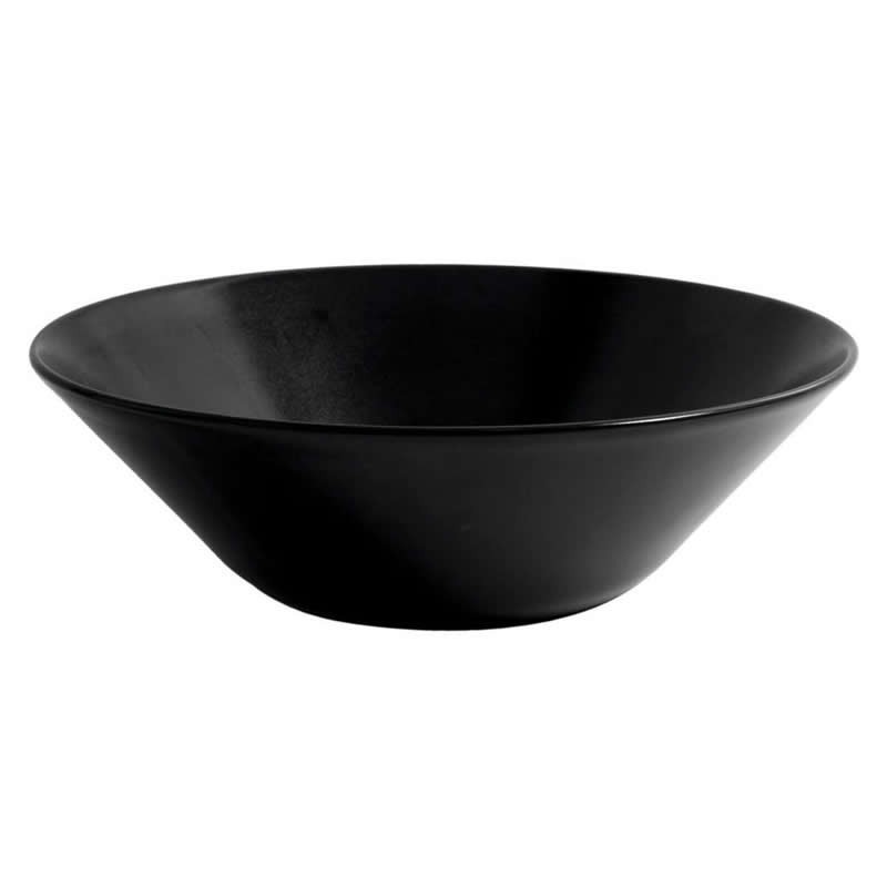 & Ensaladera Negra Stoneware The Reserve