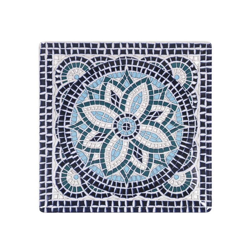 Plato Postre Ming Ii "Mayolica" 21X21X2C