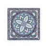 Plato Postre Ming Ii "Mayolica" 21X21X2C
