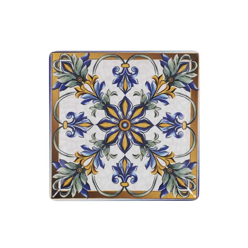 Plato Pan Ming Ii "Bizancio" 16X16X2Cm