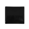Plato Pan Negro 16X16X2 Cm Ming Ii