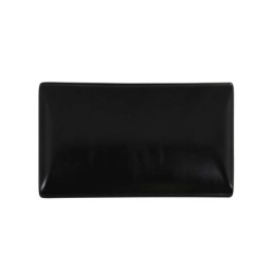 Y Bandeja Rectangular Negro 20X13X2 Cm M