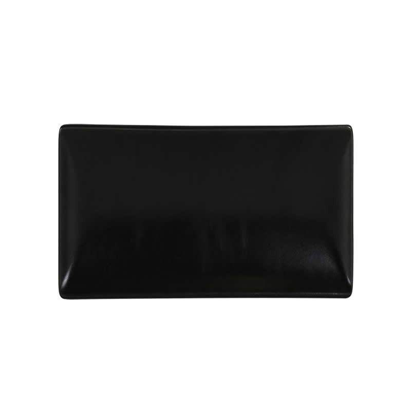Y Bandeja Rectangular Negro 20X13X2 Cm M