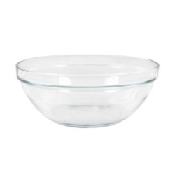 Ensaladera 3.45L-26Cm Apilable Tran.Red Lys