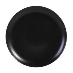 & Plato Presentacion Negro Ø32X2.5Cm Infinity