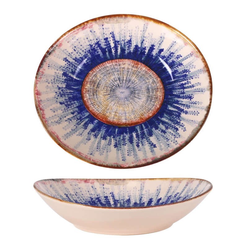 Bowl Oval Manaos 22X19X5.5Cm