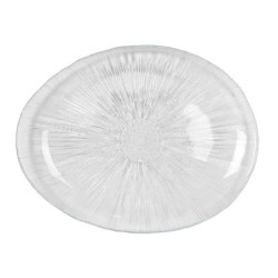 Bandeja Oval Aster 32X28Cm