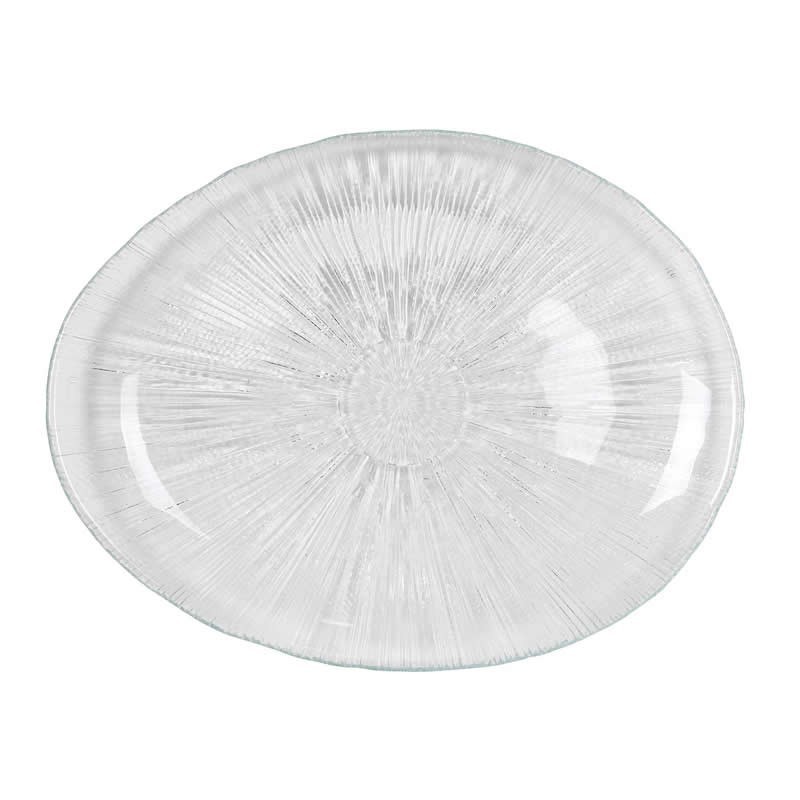 Bandeja Oval Aster 32X28Cm