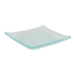 Plato Degustacion Blanco 8X8X1Cm