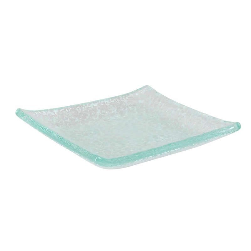 Plato Degustacion Blanco 8X8X1Cm