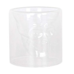 #-24-Vaso Calavera 9Cl Ø6.5X7 Cm