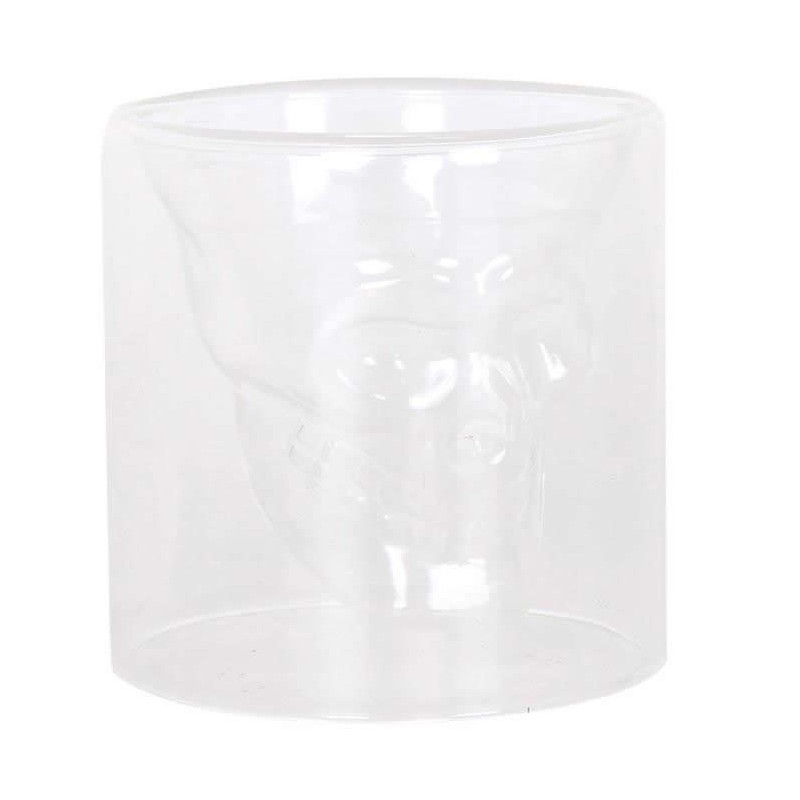 #-24-Vaso Calavera 9Cl Ø6.5X7 Cm