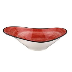 Bowl Oval 27X18Cm Passion Red