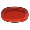 Fuente Oval 34X19.5Cm Passion Red