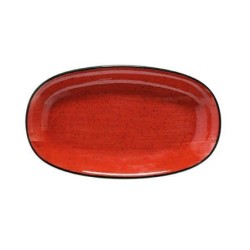 Fuente Oval 24X14.2Cm Passion Red