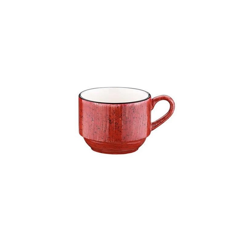 Taza Cafe 9Cl Passion Gourmet Red