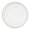 Plato Presentacion Dorado Biarritz 33.5X3Cm