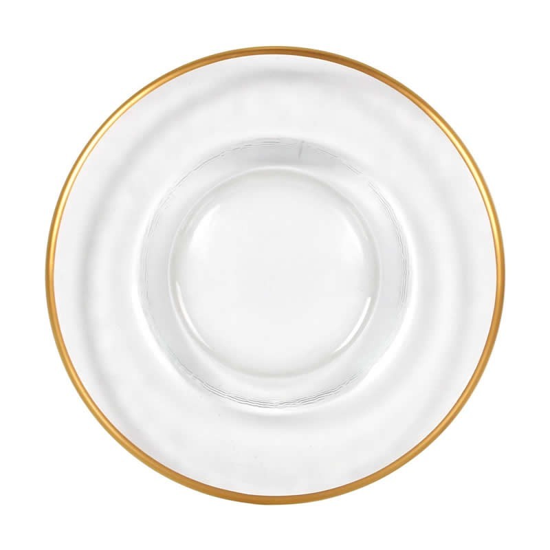 Plato Pan Dorado Biznaga Ø16X2Cm