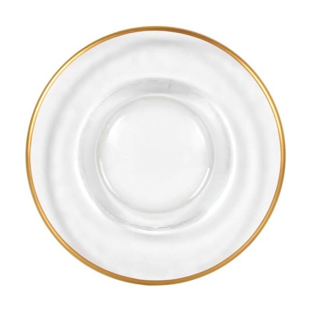Plato Pan Dorado Biznaga Ø16X2Cm